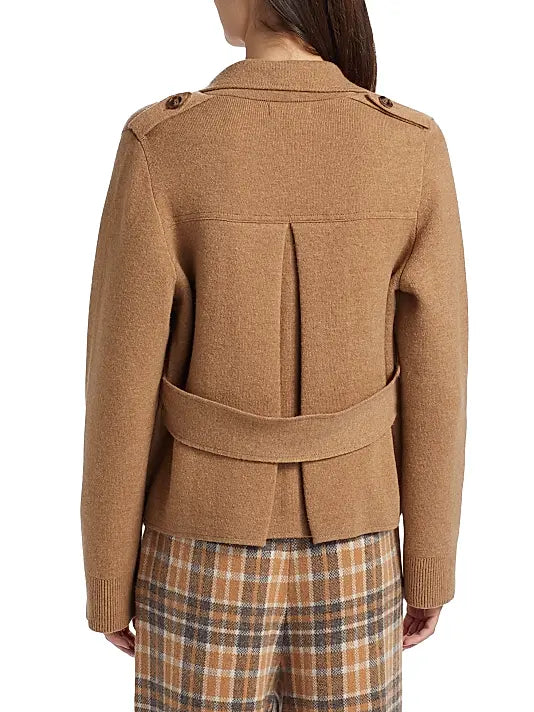 Nadaam Trench Sweater Coat