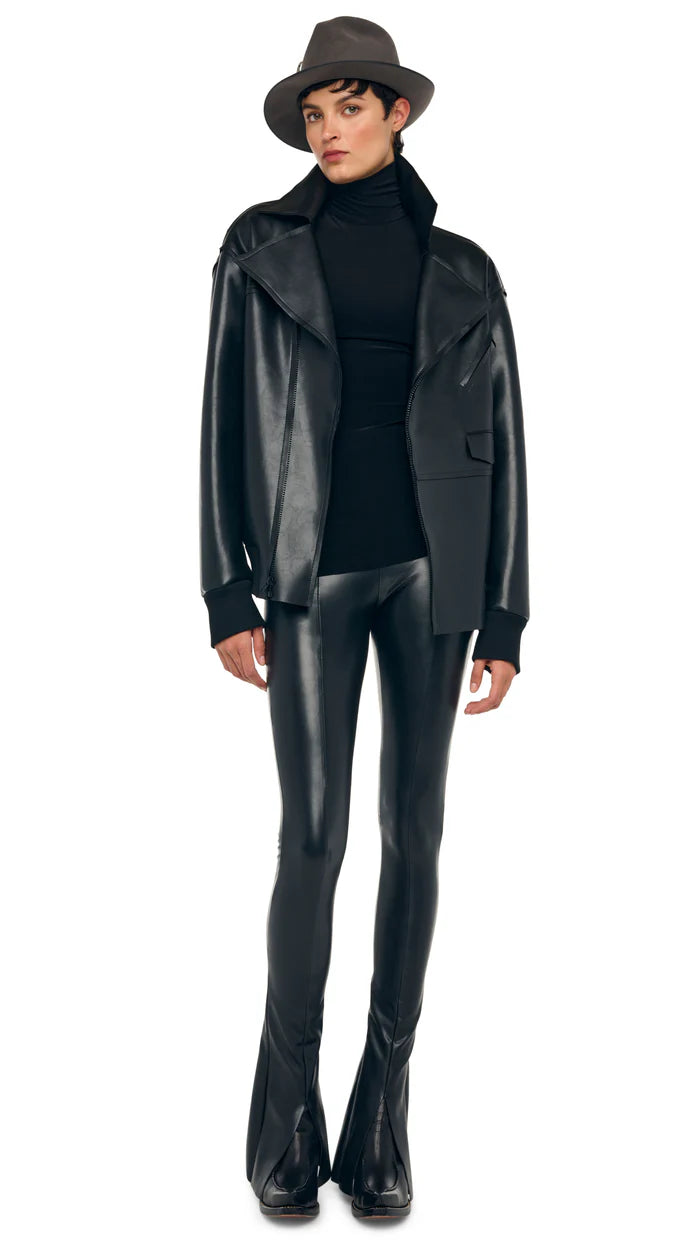 Norma Kamali Oversized Moto Jacket