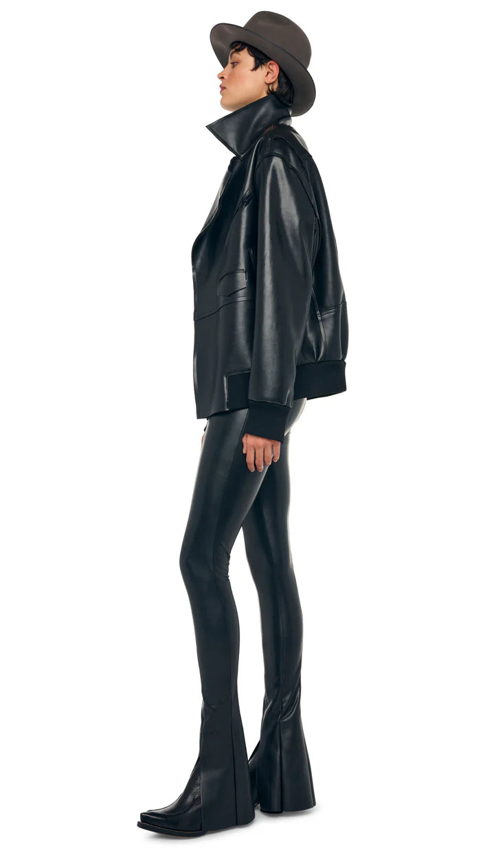 Norma Kamali Oversized Moto Jacket