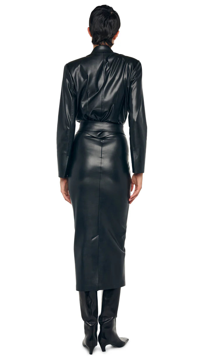 Norma Kamali Single Breasted Bodysuit