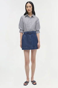 Simkhai Harlowe Denim Mini Dress
