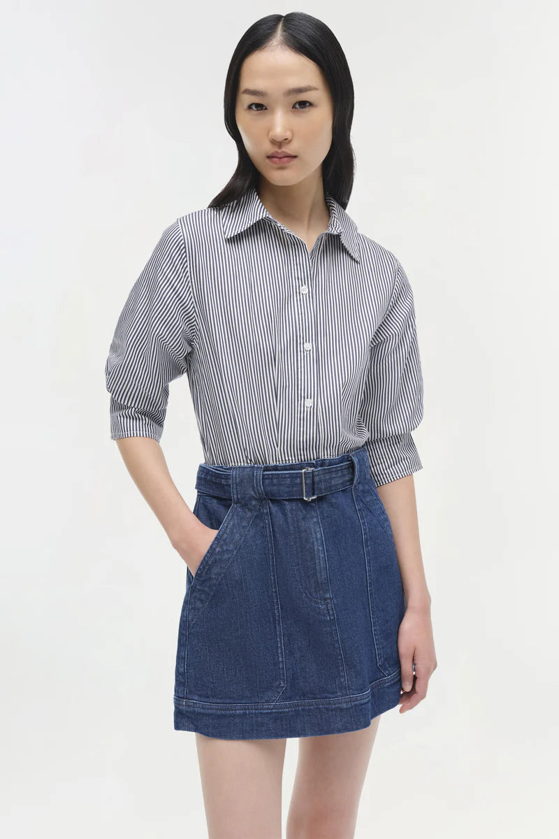 Simkhai Harlowe Denim Mini Dress