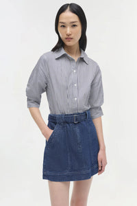 Simkhai Harlowe Denim Mini Dress