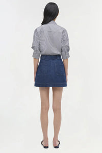 Simkhai Harlowe Denim Mini Dress