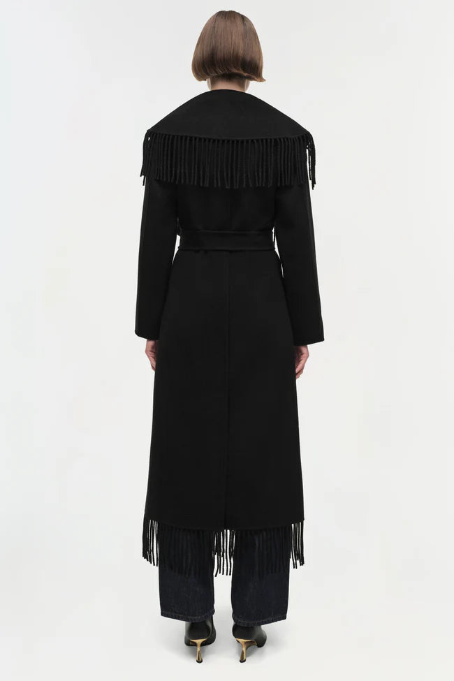 Simkhai Carrie Fringe Coat