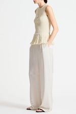 Load image into Gallery viewer, Saint Art Collins Fringe Top
