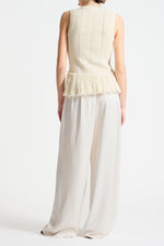 Load image into Gallery viewer, Saint Art Collins Fringe Top
