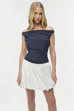 Load image into Gallery viewer, Simkhai Salina Bubble Mini Dress
