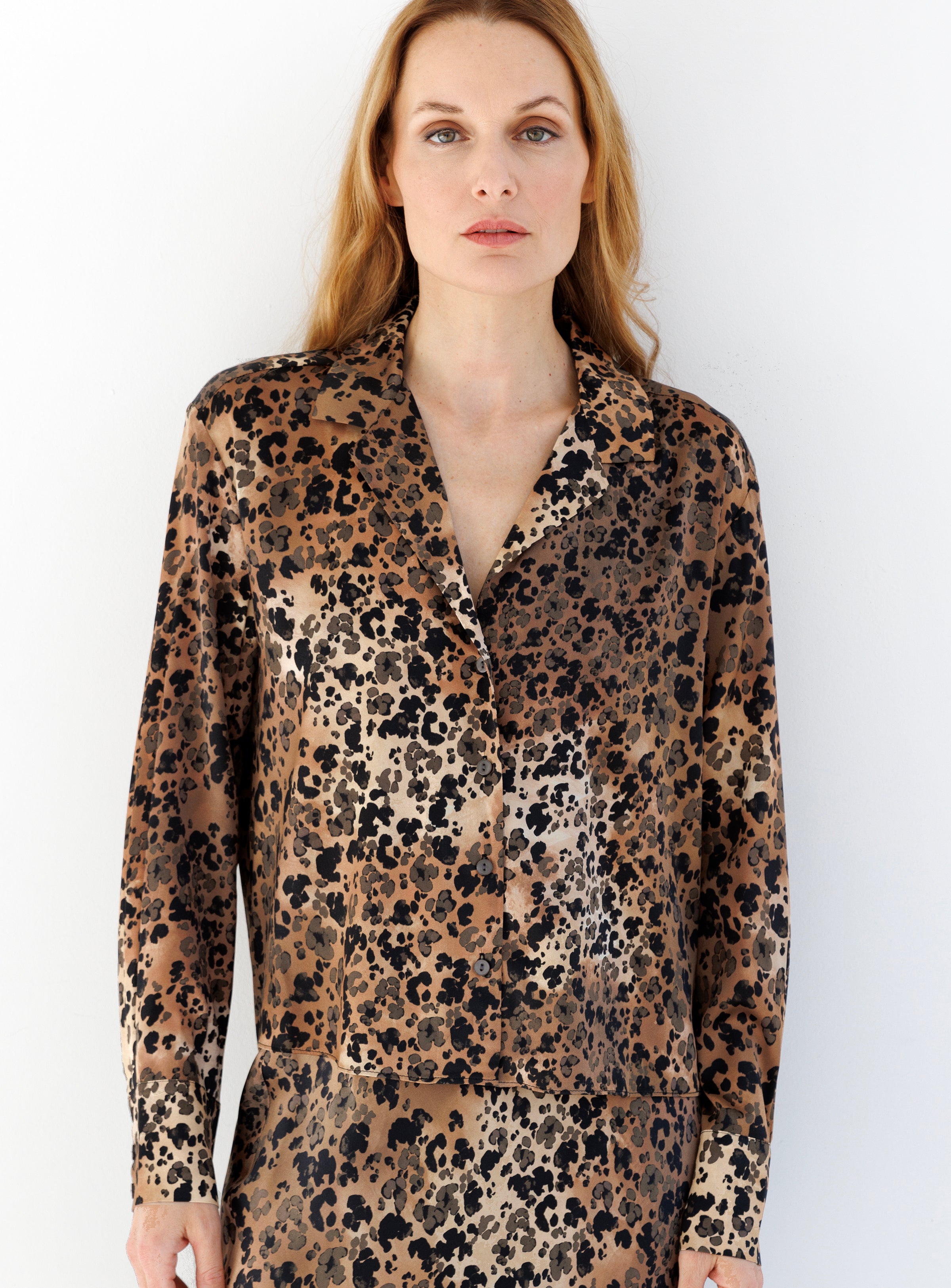 PRE-Order Go Silk Top Notch Blouse