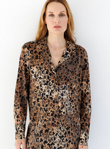 PRE-Order Go Silk Top Notch Blouse
