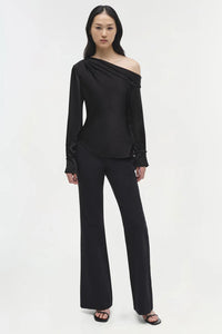 Simkhai Alice Cold Shoulder Blouse