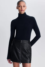 Load image into Gallery viewer, Simkhai Elina Leather Skirt
