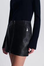 Load image into Gallery viewer, Simkhai Elina Leather Skirt
