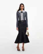 Load image into Gallery viewer, Self Portrait Lace Collared Cardigan
