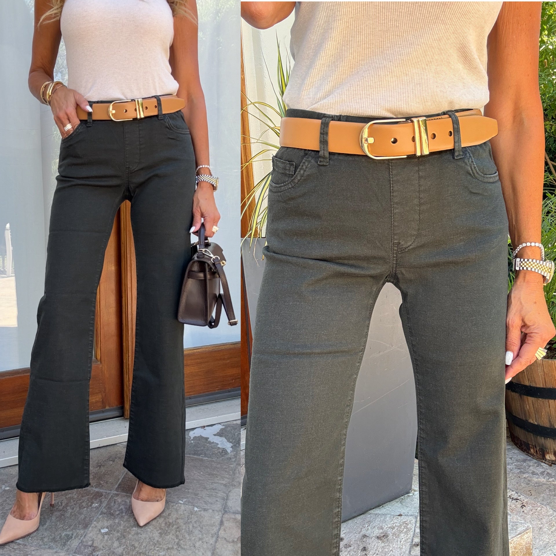 Bevy Flog Amanda Deep Green