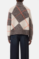 Load image into Gallery viewer, Closed Argyle Sweater
