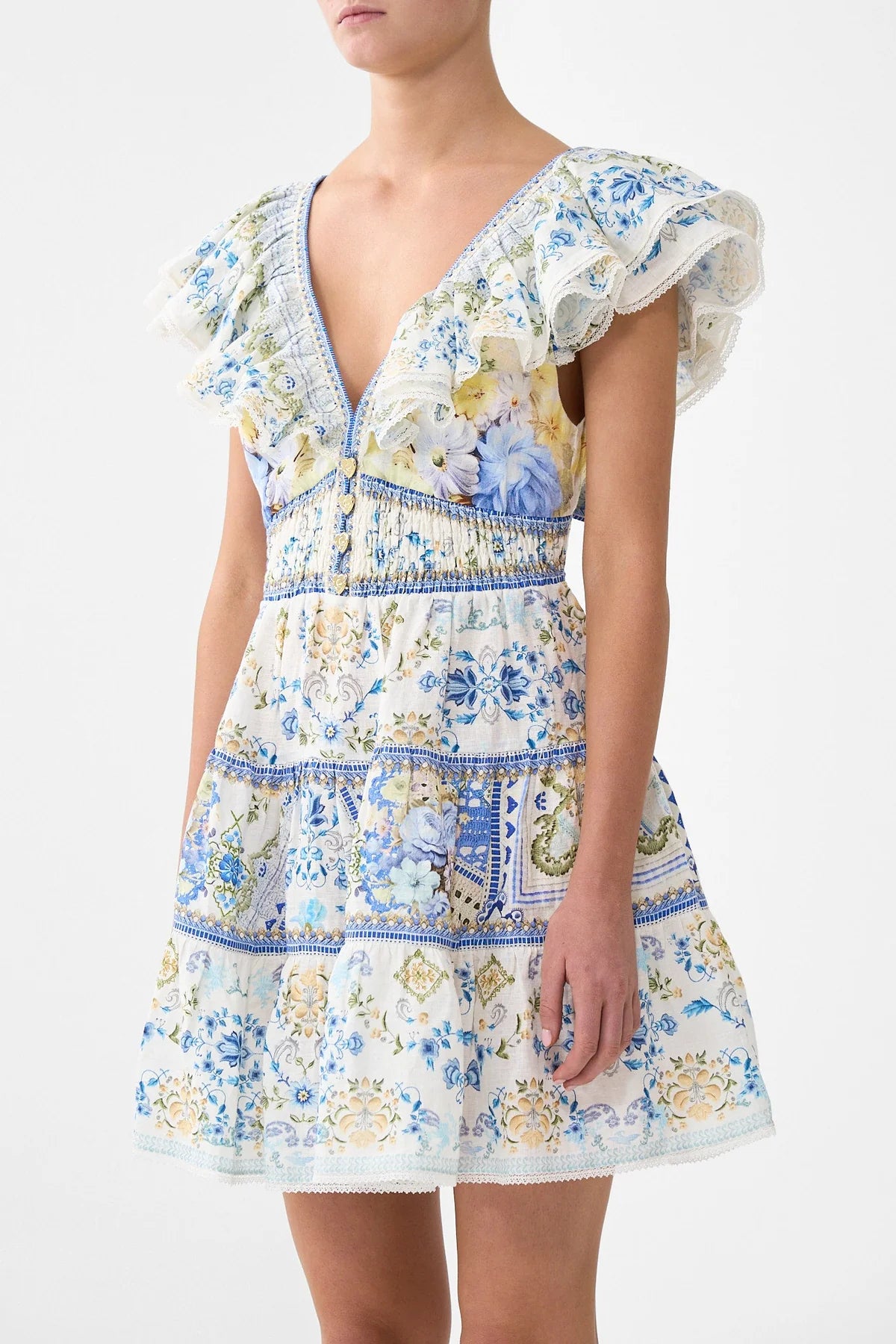 Camilla Tiered Frill Dress