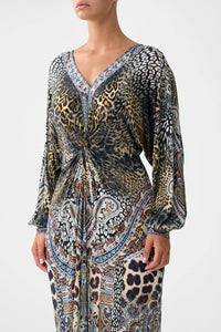 Camilla Twist Front Dress