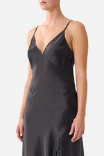 Load image into Gallery viewer, Camilla Bias Cut Dress Frill Hem
