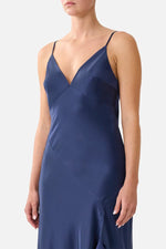 Load image into Gallery viewer, Camilla Bias Cut Dress Frill Hem
