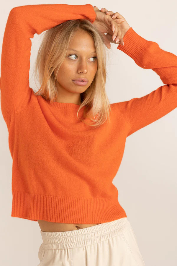 Crush Cashmere Poppy Crew