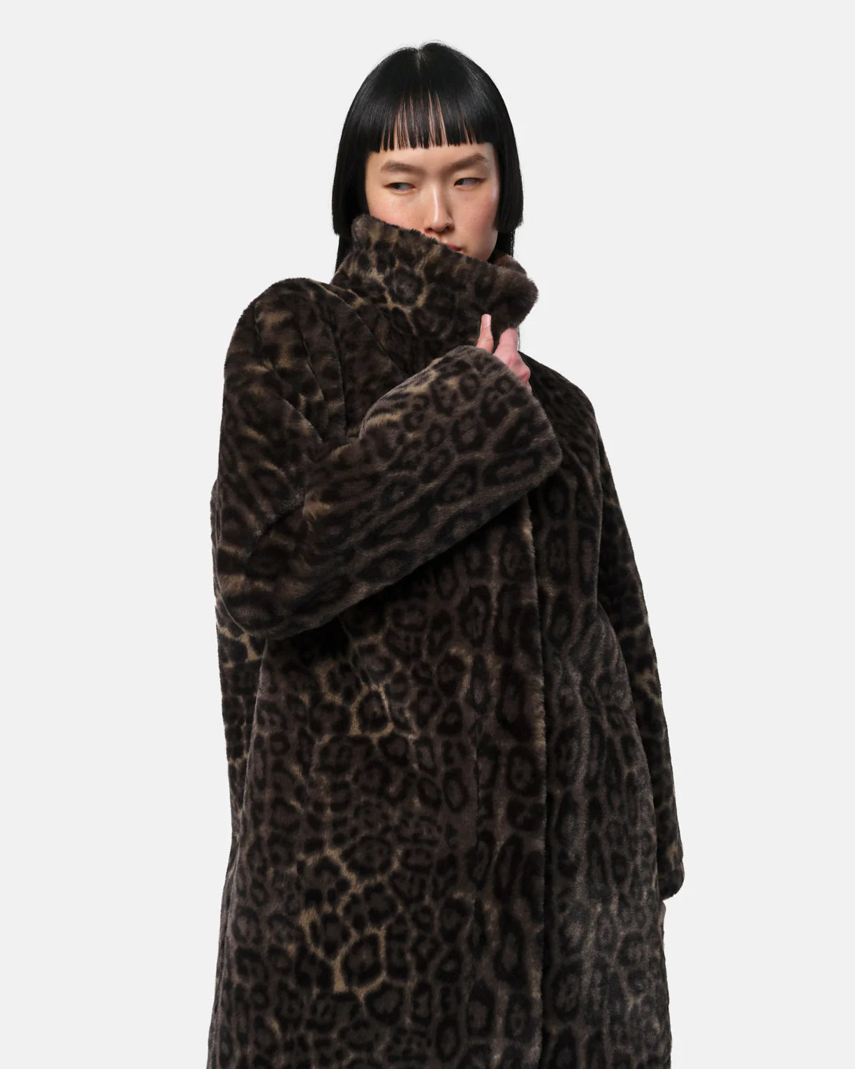 Apparis Blair Leopard Coat