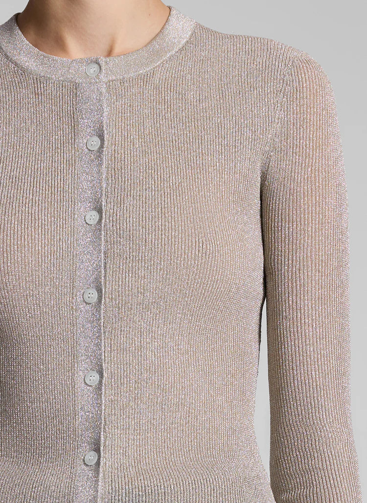 A.L.C Fisher Lurex Cardigan