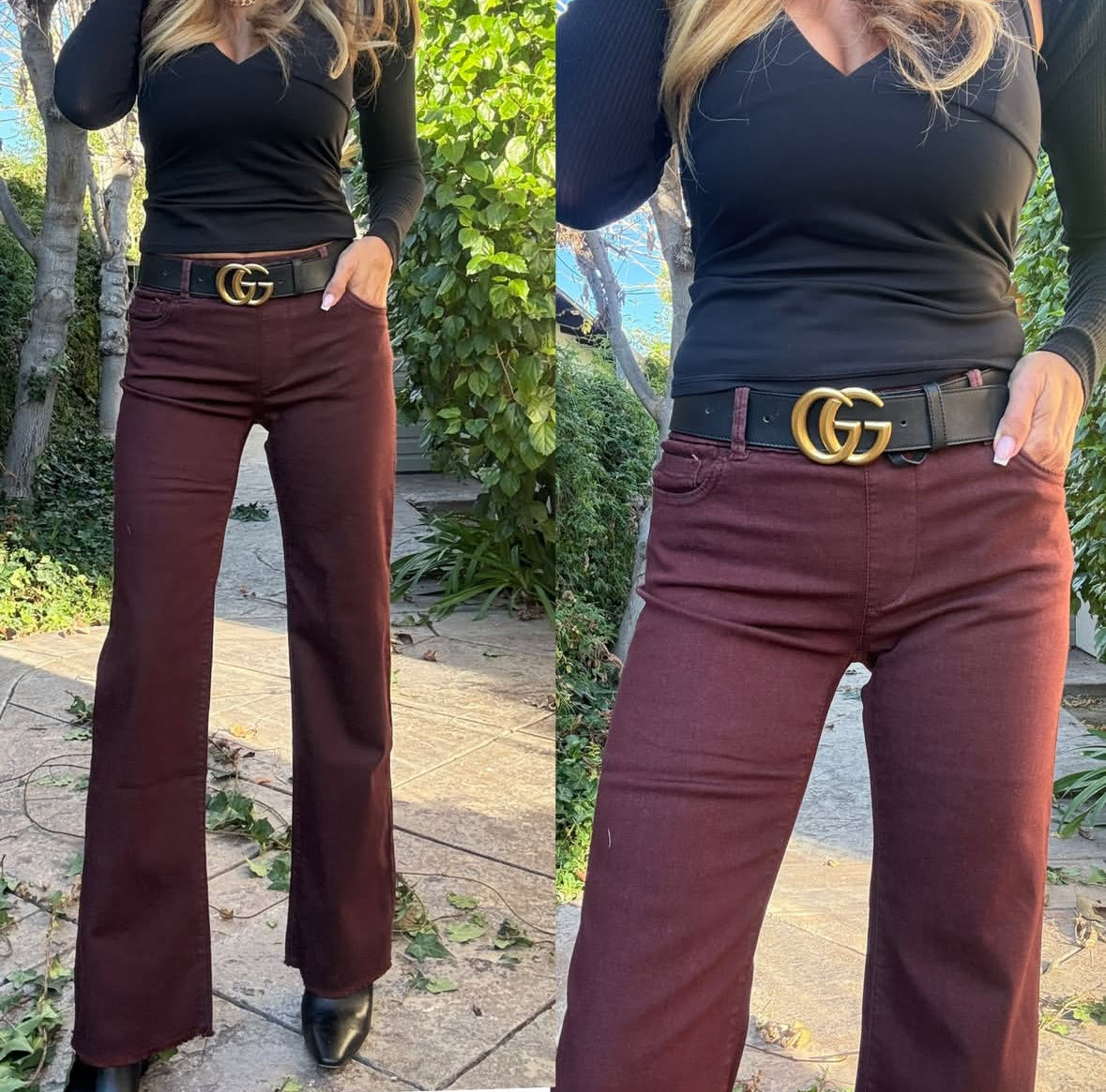 Bevy Flog Amanda Burgandy