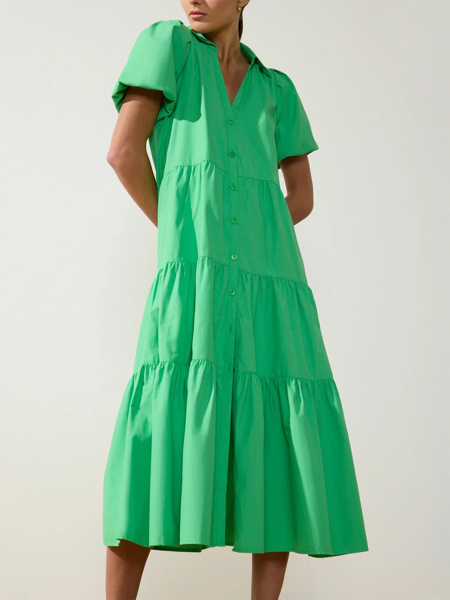Brochu Walker Havana Dress Derby Green