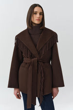Load image into Gallery viewer, Simkhai Rowan Fringe Jacket
