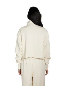 Les Tien Haley Crop Half Zip Pullover