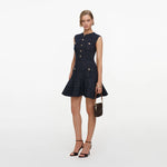 Load image into Gallery viewer, Self Portrait Textured Mini Dress
