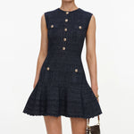 Load image into Gallery viewer, Self Portrait Textured Mini Dress
