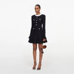 Load image into Gallery viewer, Self Portrait Trim Knit Mini Dress
