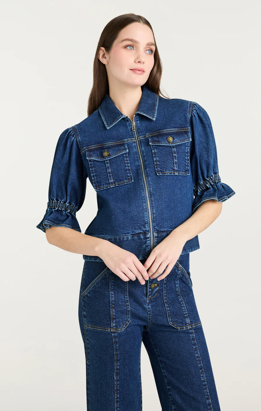 Cinq a Sept Denim Holly Jacket