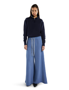 Les Tien Haley Crop Half Zip Pullover