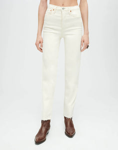 REDONE 70s Stove Pipe Denim