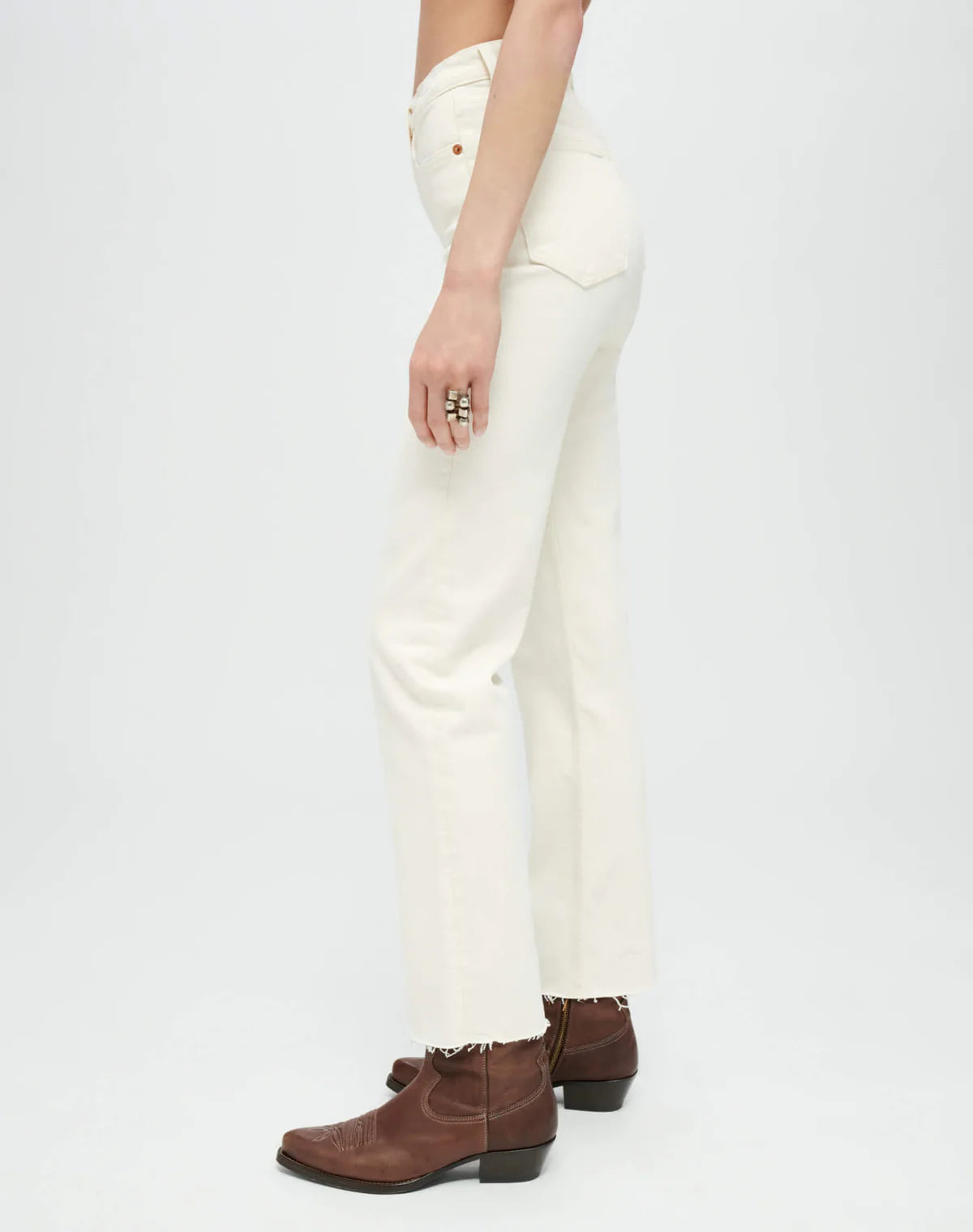 REDONE 70s Stove Pipe Denim