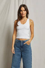 Load image into Gallery viewer, Perfect White Tee Blondie Tank Pre-Order
