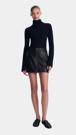 Load image into Gallery viewer, Simkhai Elina Leather Skirt
