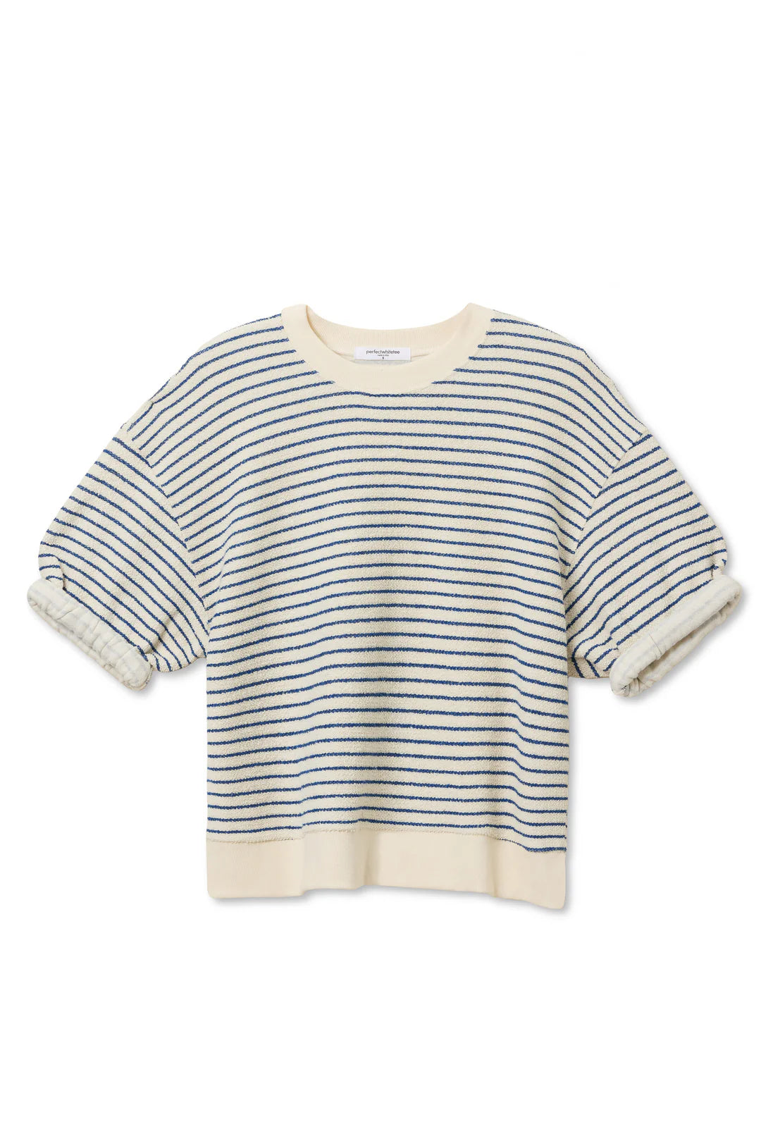 Perfect White Tee Rebecca Stripe