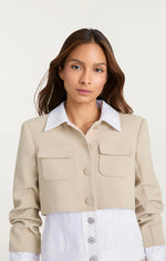 Load image into Gallery viewer, Cinq a Sept Denim Lorraine Jacket
