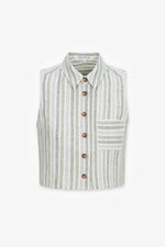 Load image into Gallery viewer, Hevron Stripe Katja Top
