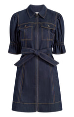 Load image into Gallery viewer, Cinq a Sept Denim Holly Dress
