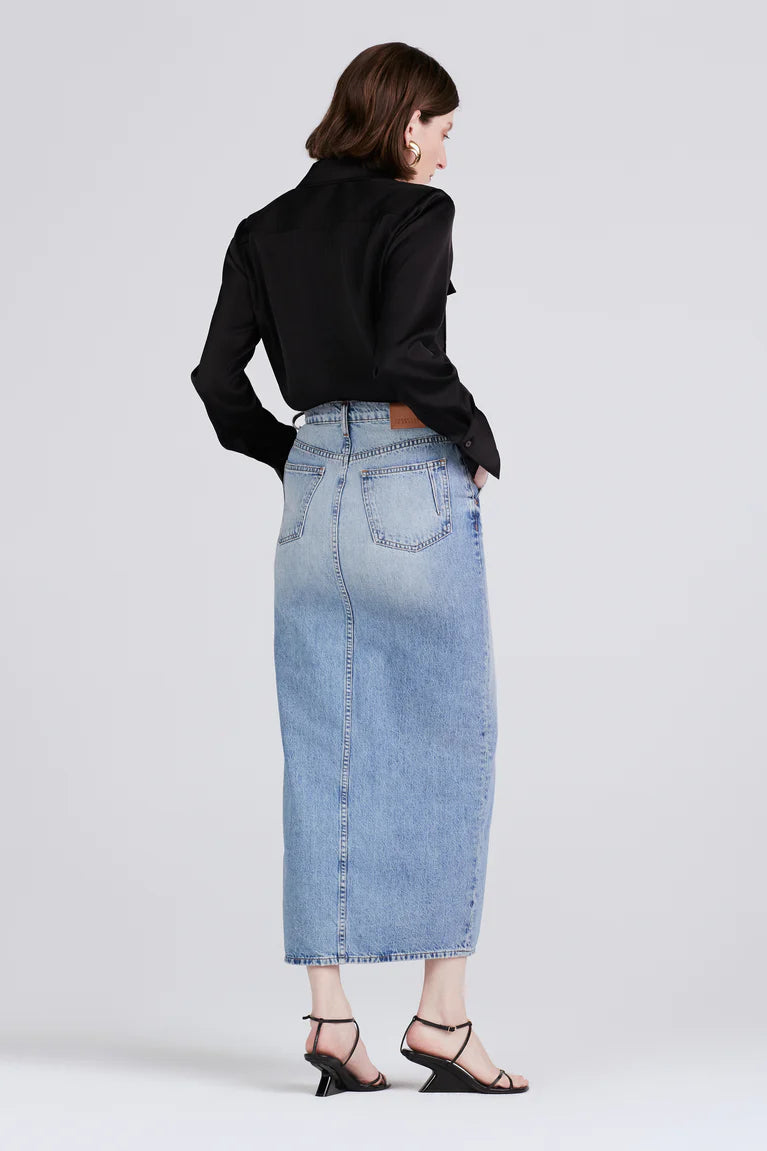 Derek Lam Lu Maxi Denim Skirt