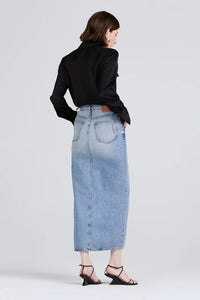 Derek Lam Lu Maxi Denim Skirt