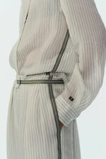 Load image into Gallery viewer, Saint Art Lanette Pinstripe Blouse
