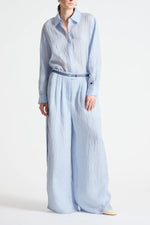 Load image into Gallery viewer, Saint Art Lanette Pinstripe Blouse
