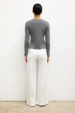 Load image into Gallery viewer, Leset Pointelle Henley

