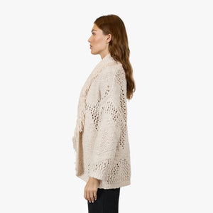 Autumn Cashmere Fringe Cardigan